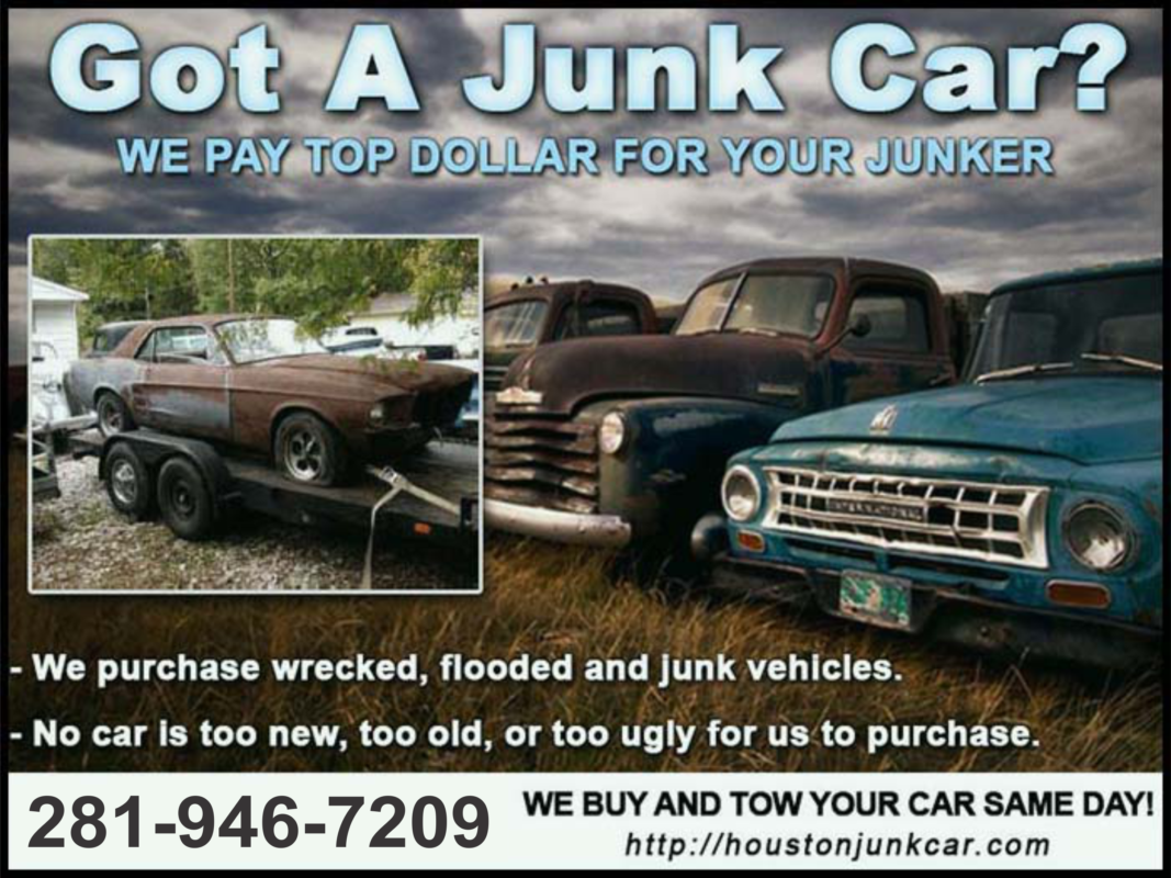 Houston Junk Car Buyer Environmental Recycling Process