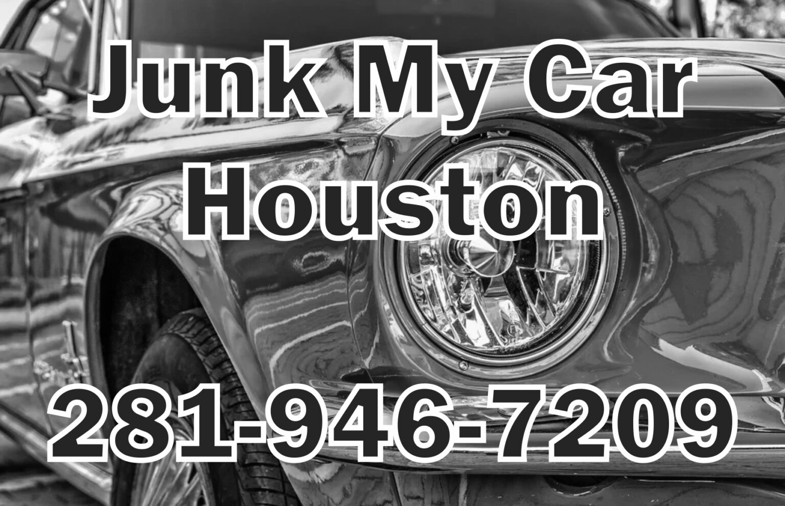 Houston Auto Buyer tow truck removing junk car
