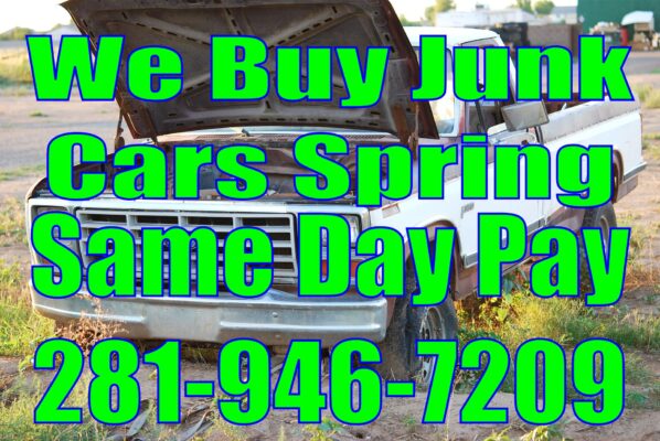 junk car buyer spring texas