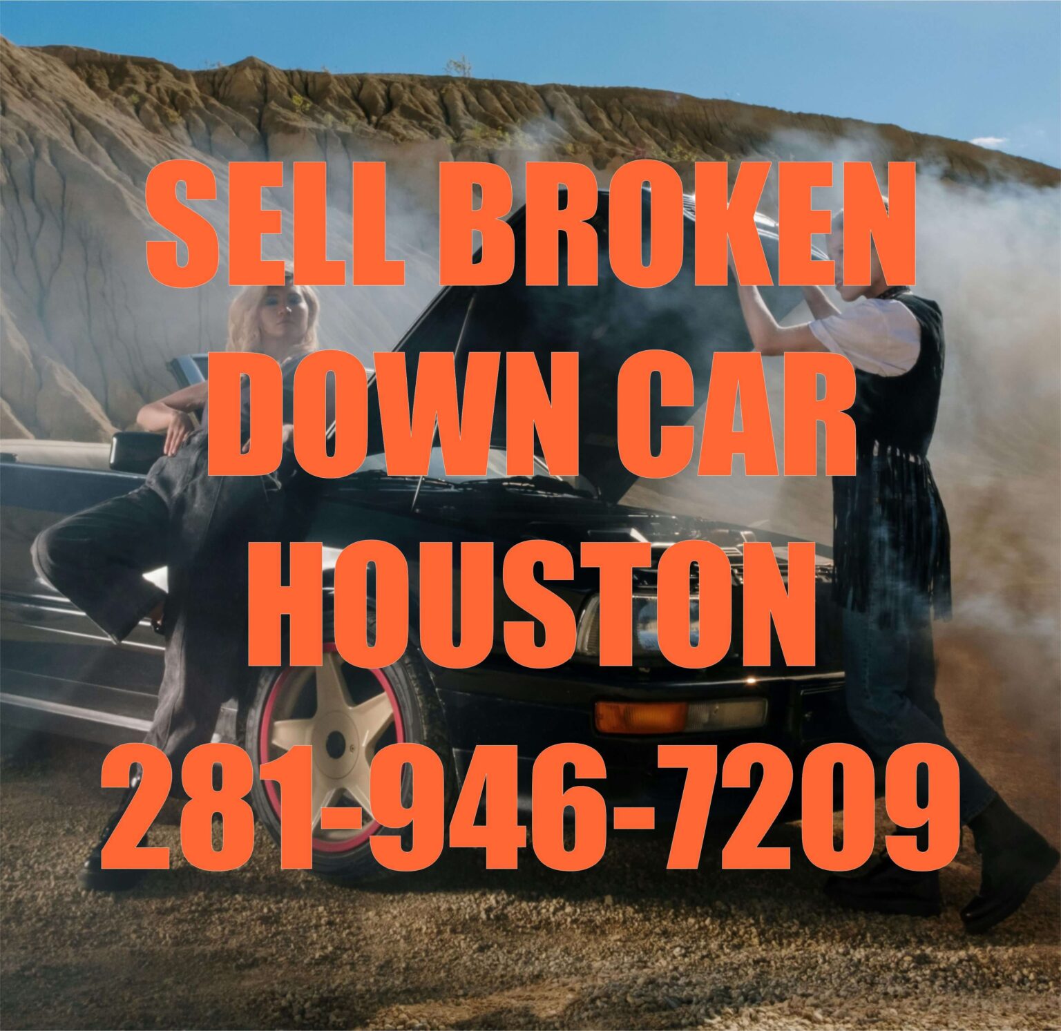 Sell your broken junk car for cash in Houston Texas